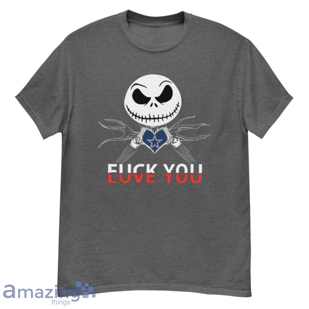 Jack Skellington The nightmare from Dallas Cowboys Halloween shirt