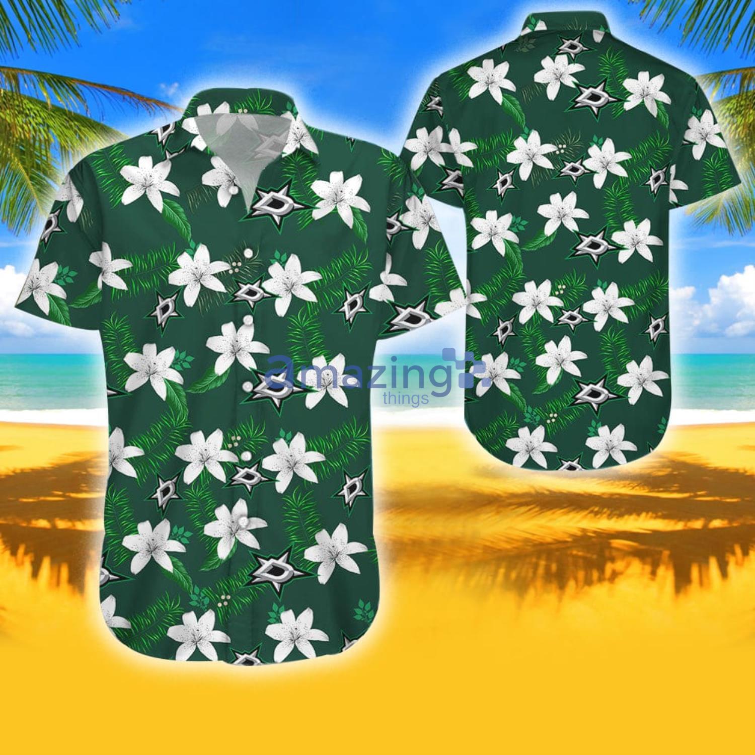 Dallas Stars All Over Print Combo Hawaiian Shirt And Shorts Gift For Summer Product Photo 1 Dallas Stars All Over Print Combo Hawaiian Shirt And Shorts Gift For Summer Product Photo 1