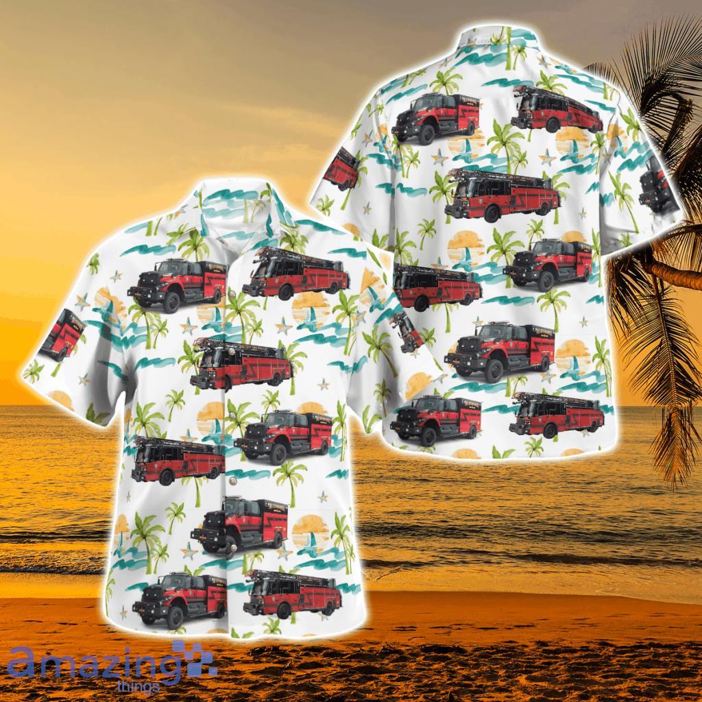 Del City Fire Department, Del City, Oklahoma Hawaiian Shirt - Del City Fire Department, Del City, Oklahoma Hawaiian Shirt