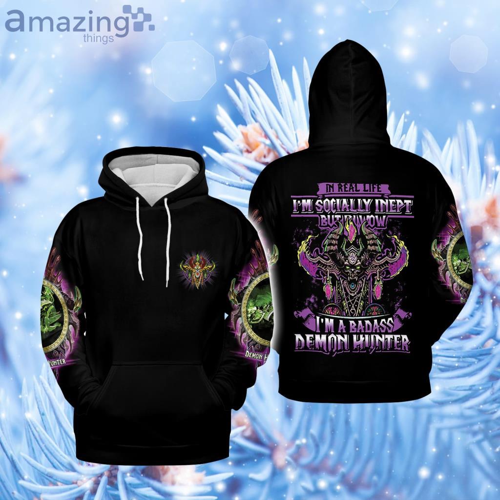 Demon Hunter - Unforgiving Predators Hoodie 3D - Demon Hunter - Unforgiving Predators Hoodie 3D