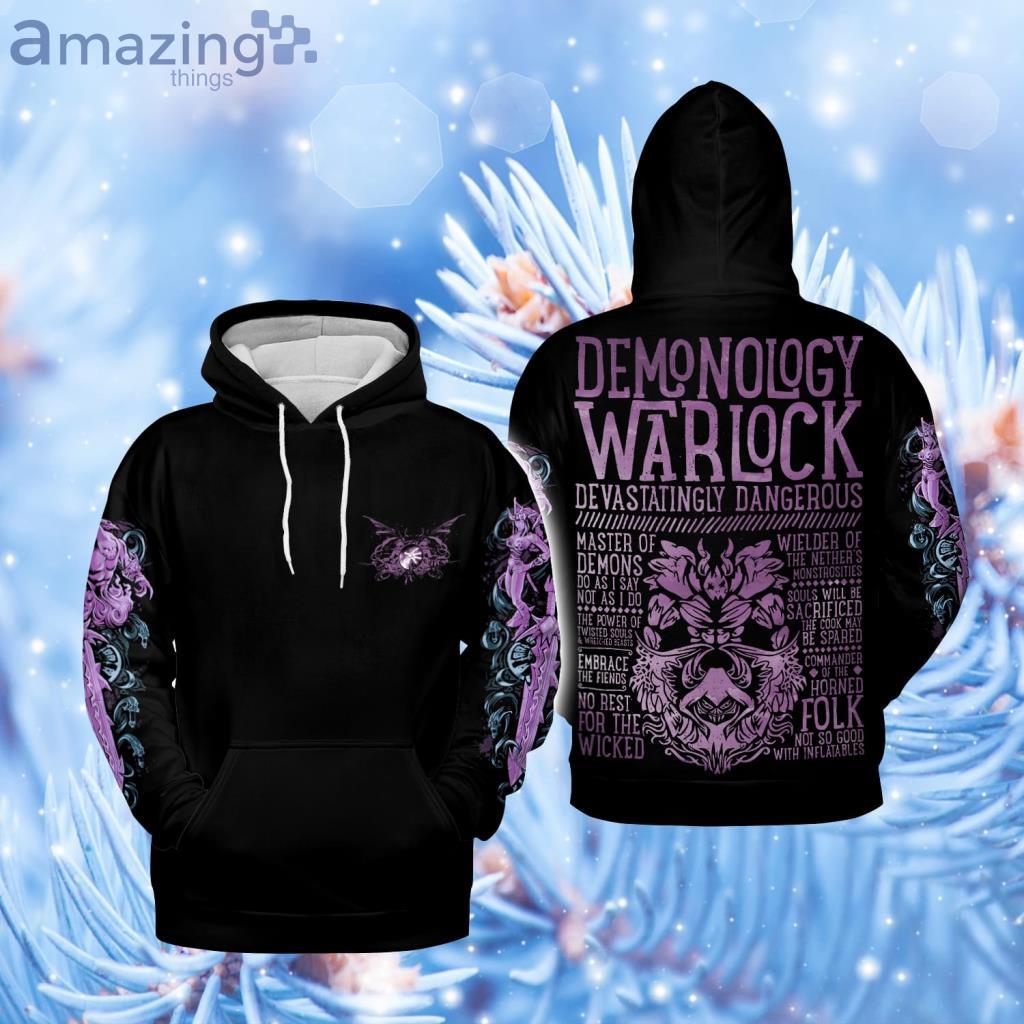 Demonology Warlock WoW Class Guide Hoodie 3D - Demonology Warlock WoW Class Guide Hoodie 3D