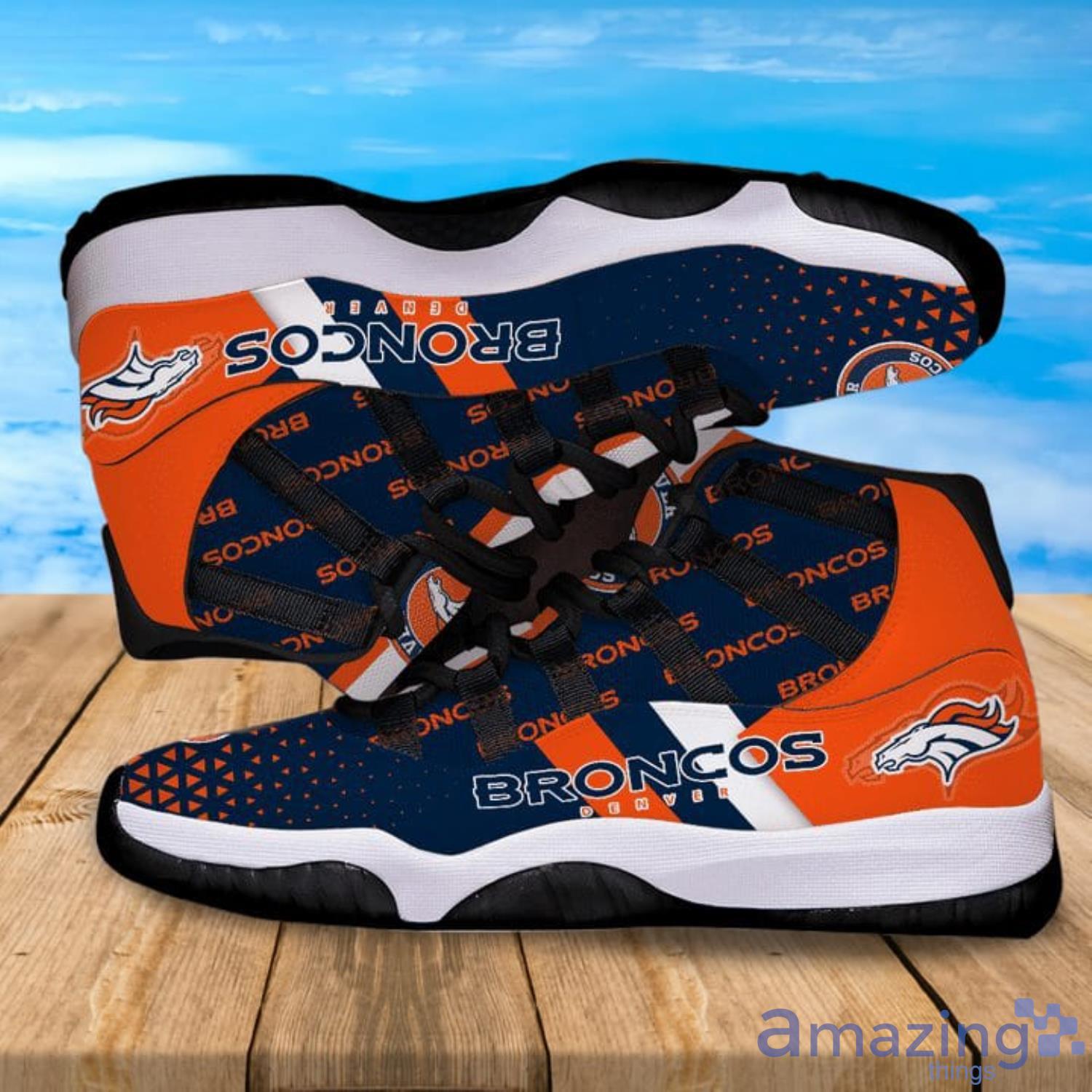 Denver Broncos Fan Slippers for sale