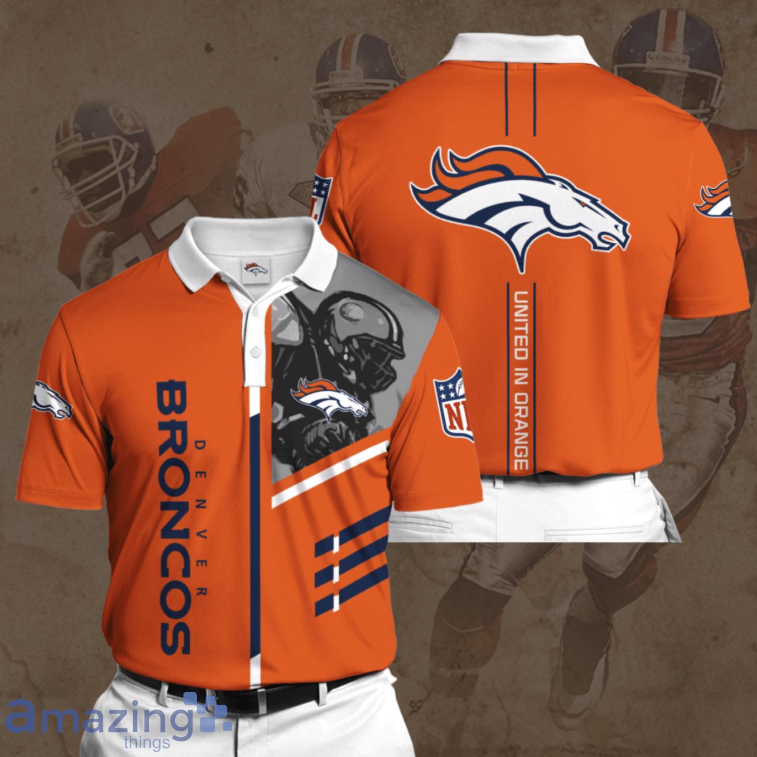 Denver Broncos NFL Mens Casual Color Polo