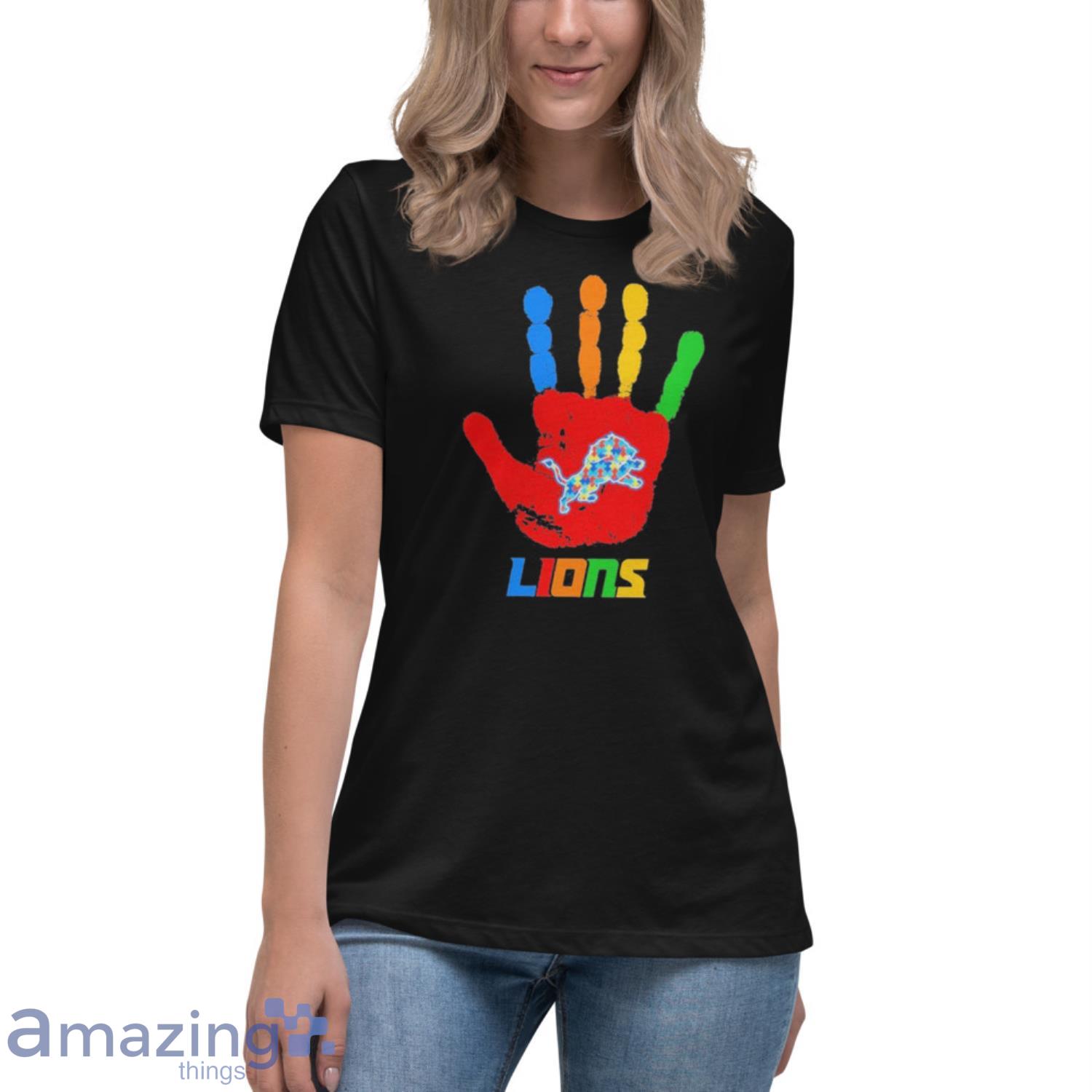 Peace Love Autism Detroit Lions Nfl Shirt