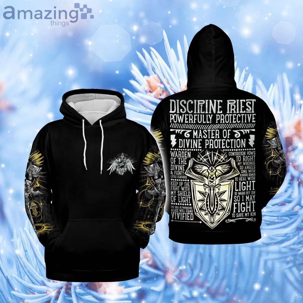 Discipline Priest WoW Class Guide Hoodie 3D - Discipline Priest WoW Class Guide Hoodie 3D