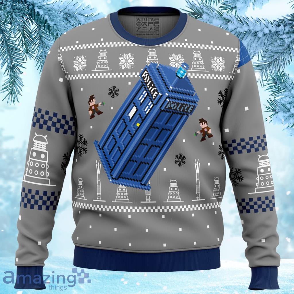 Doctor Who Ugly Christmas Sweater 3D - Doctor Who Ugly Christmas Sweater