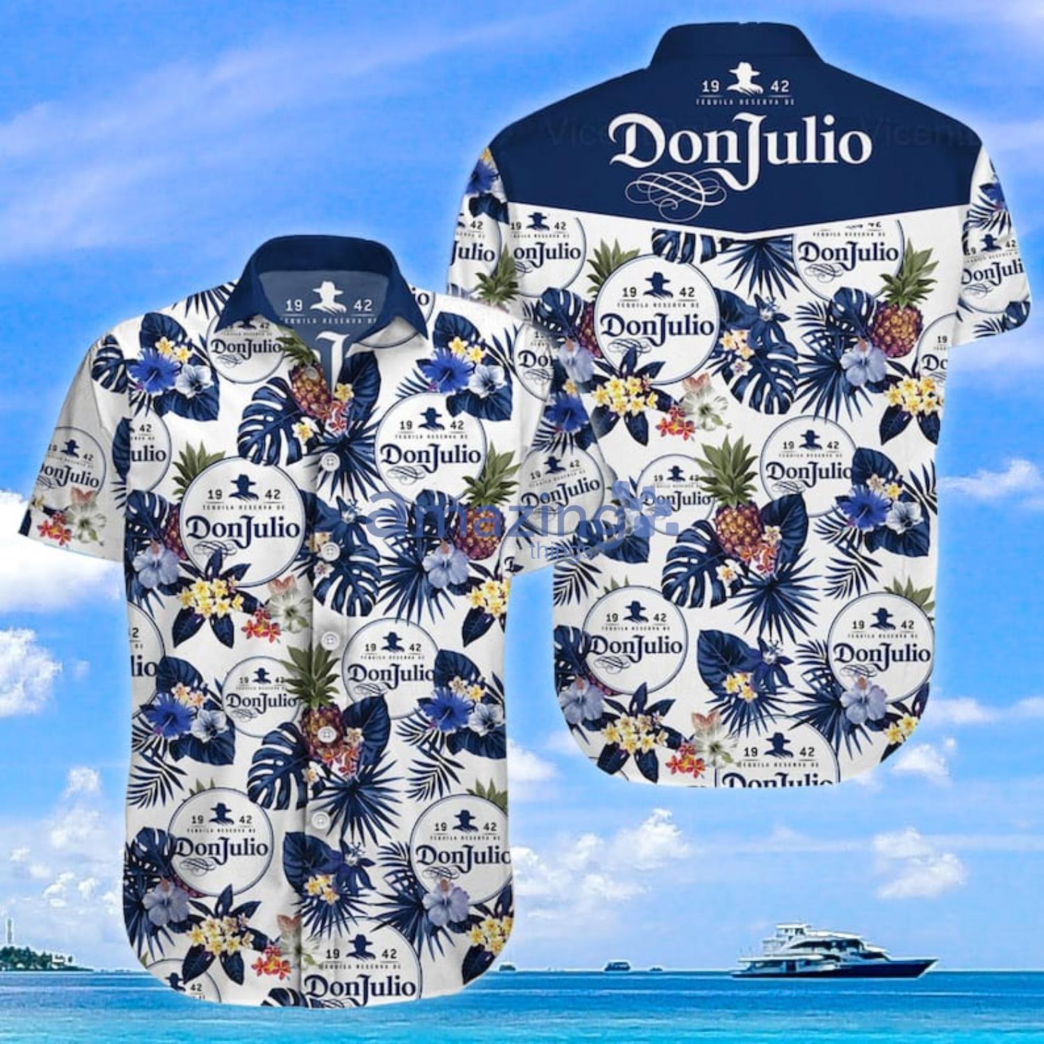 Don Julio Summer Gift Hawaiian Shirt And Shorts Whisky Summer Gift Hawaiian Shirt And Shorts Product Photo 1
