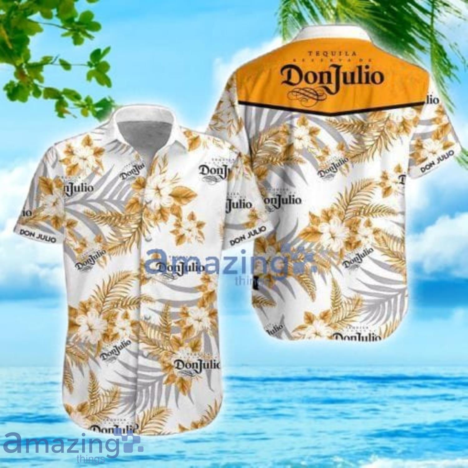 Don Julio Tequila Tropical Short Sleeve Aloha Hawaiian Shirt For Men And Women Product Photo 1