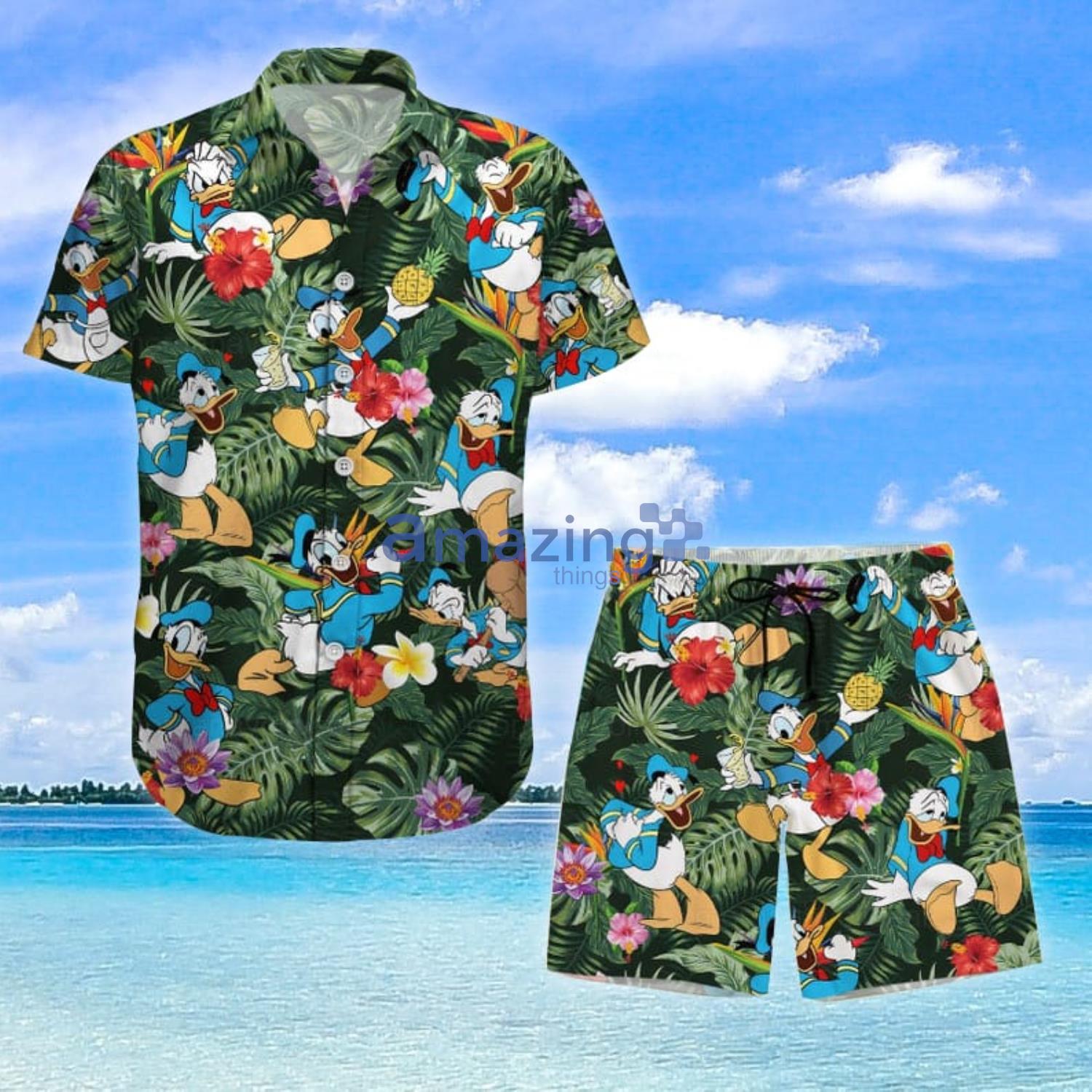 Donald Duck Tropical Hawaiian Shirt