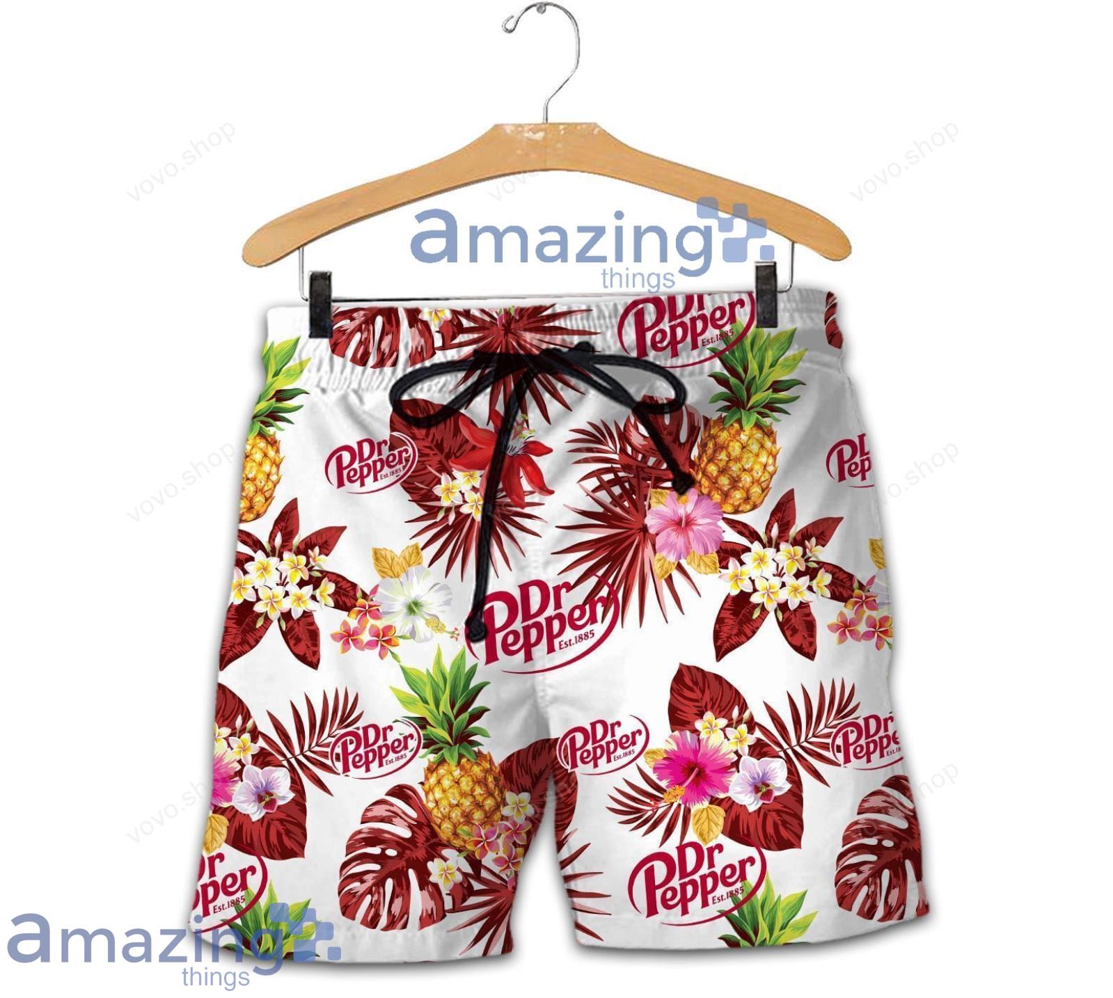 Fruit Print Shirt & Swim Short Set