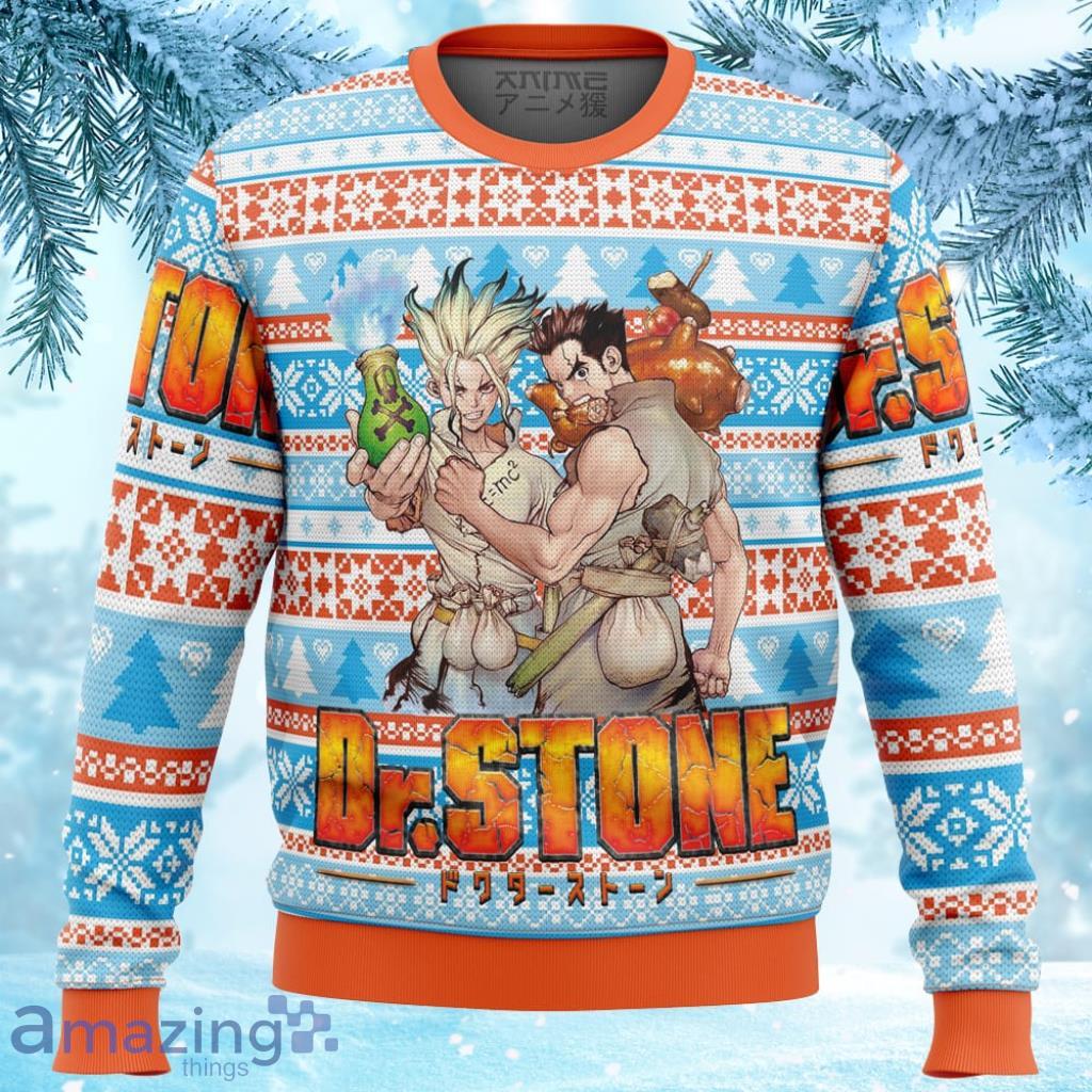 Dr. Stone Alt Ugly Christmas Sweater 3D - Dr. Stone Alt Ugly Christmas Sweater