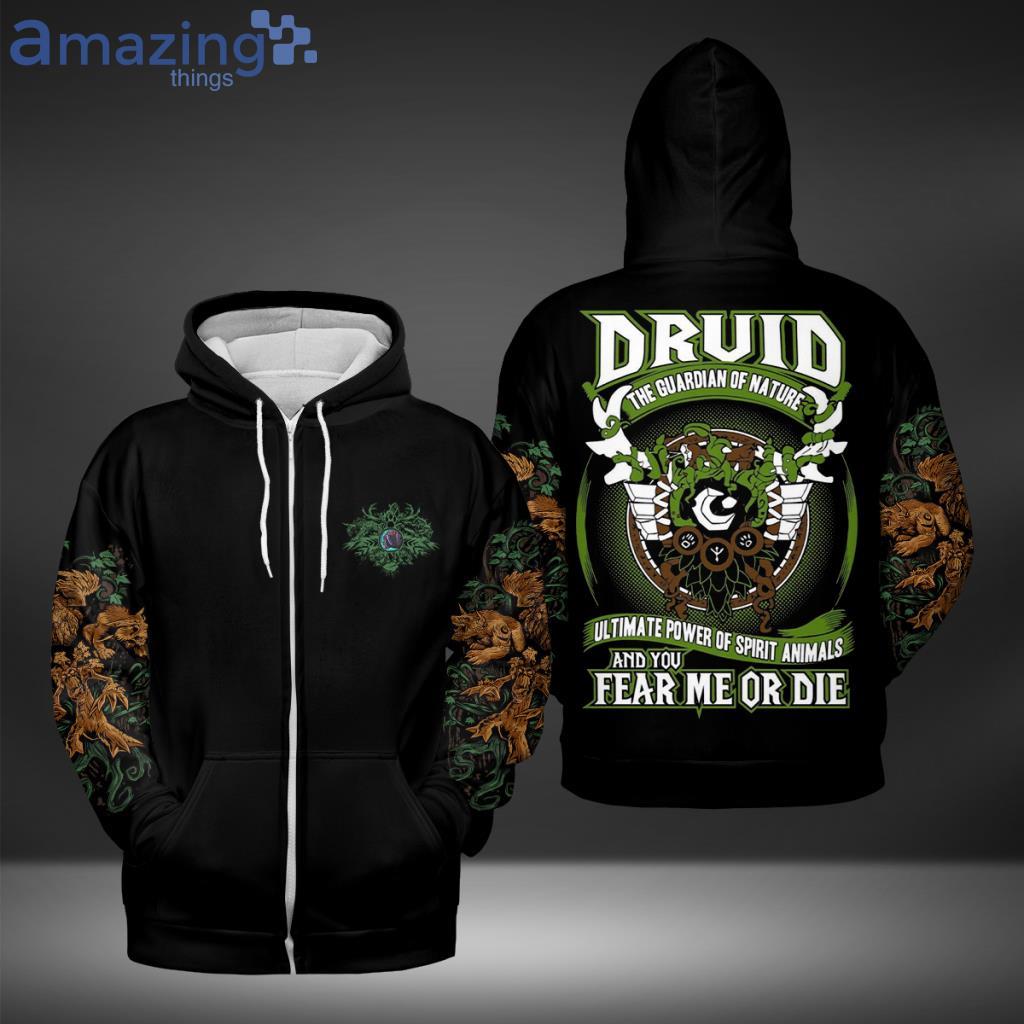 Druid Class Definition Hoodie 3D - Druid Class Definition Hoodie 3D Druid Class Definition Hoodie 3D - Druid Class Definition Hoodie 3D