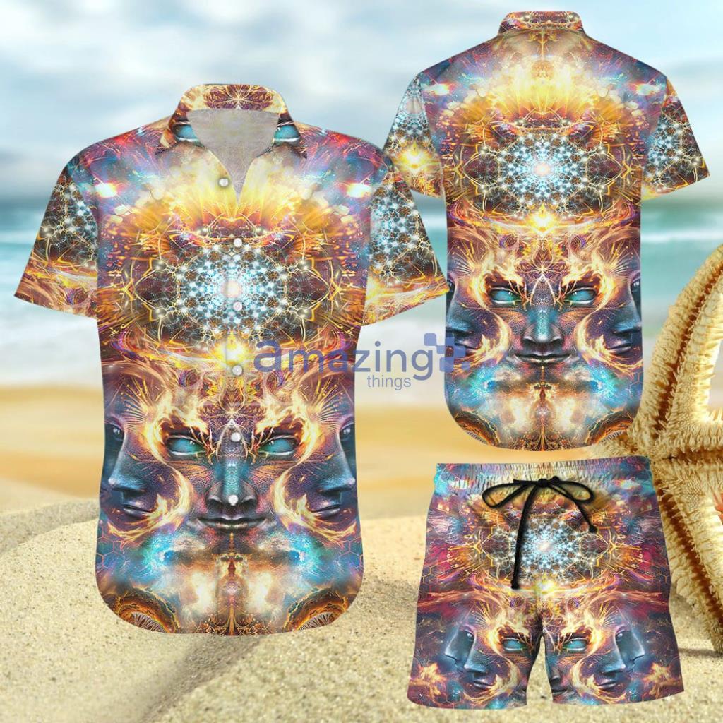 Face God - Many Faced God Hawaiian Shirt And Short - Face God - Many Faced God Hawaiian Shirt And Short