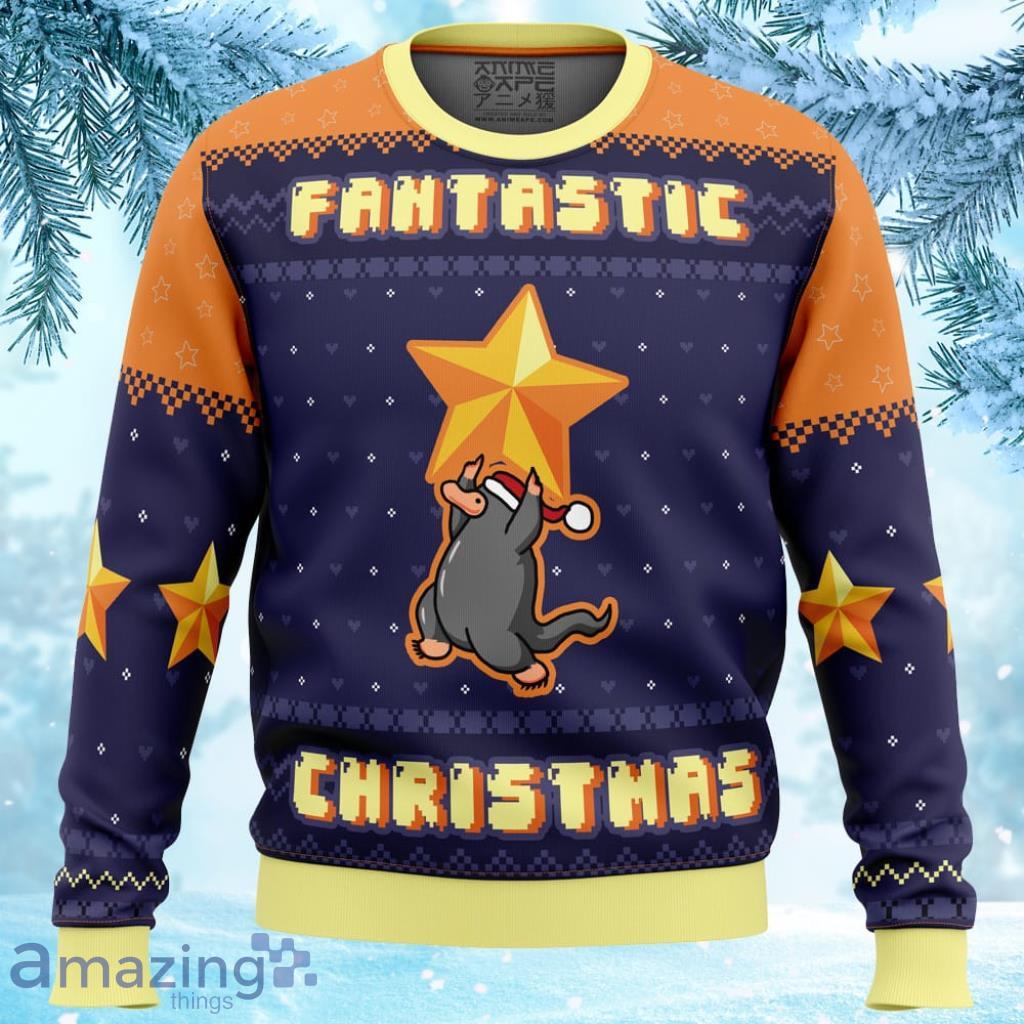 Fantastic Christmas Fantastic Beasts And Where To Find Them Ugly Christmas Sweater 3D - Fantastic Christmas Fantastic Beasts and Where to Find Them Ugly Christmas Sweater