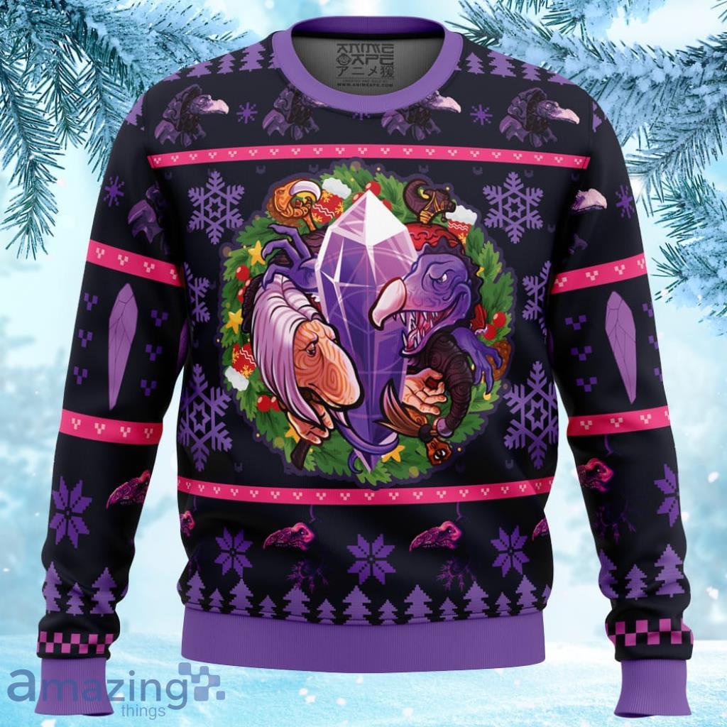 Fantasy Puppet Christmas Dark Crystal Ugly Christmas Sweater 3D - Fantasy Puppet Christmas Dark Crystal Ugly Christmas Sweater