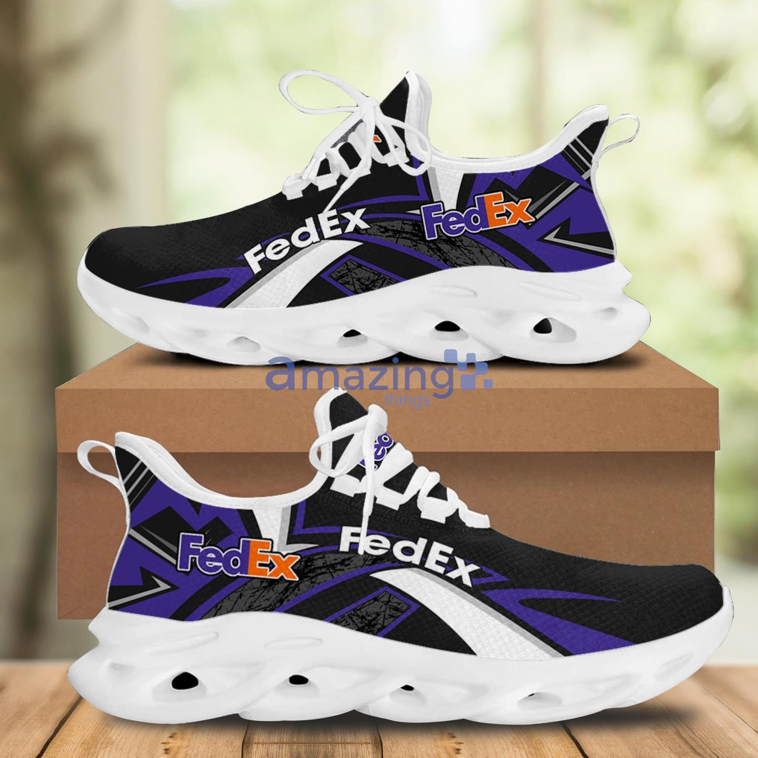 Fedex Max Soul Shoes Running Sneakers image Fedex Max Soul Shoes Running Sneakers Product Photo 2