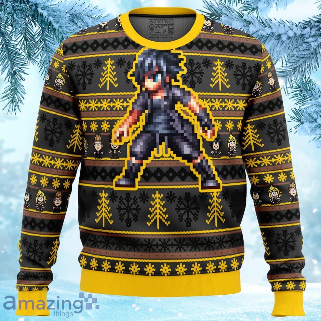 Final Fantasy Noctis Ugly Christmas Sweater 3D - Final Fantasy Noctis Ugly Christmas Sweater