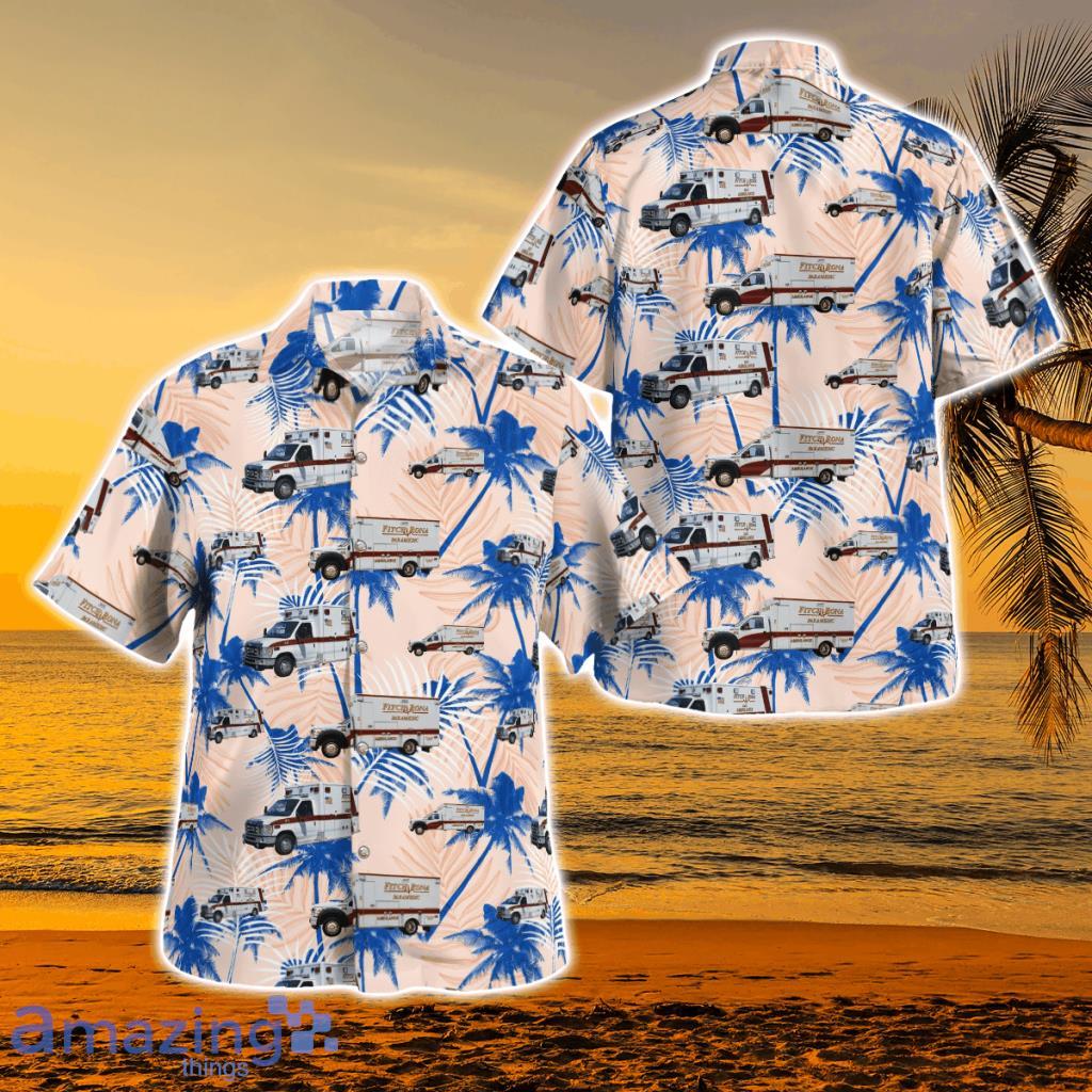 Fitch-Rona Ems Hawaiian Shirt - Fitch-Rona Ems Hawaiian Shirt