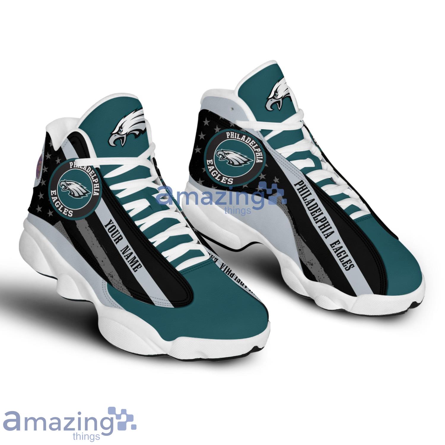 Nfl Philadelphia Eagles Sport Team Air Jordan 13 Shoes