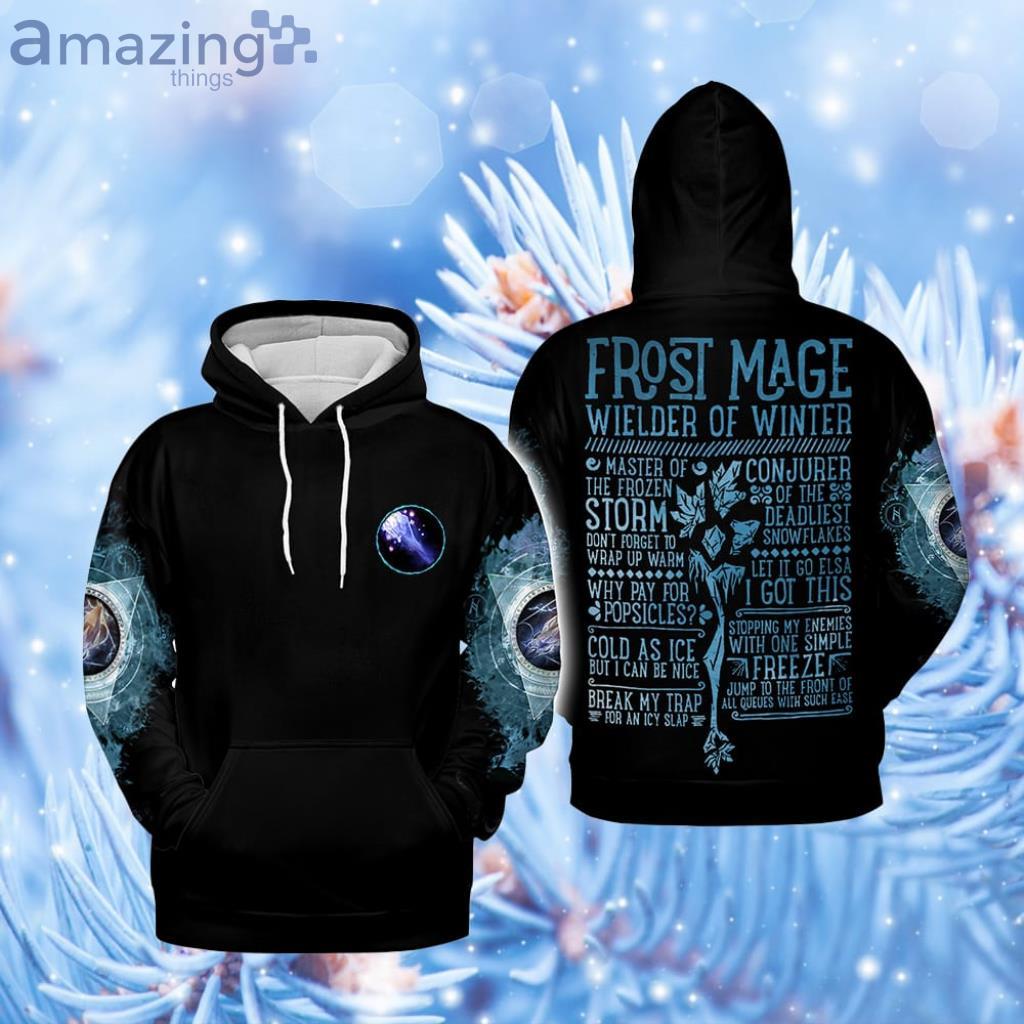 klein aftrekken kussen Frost Mage Guide Mage Class Hoodie 3D