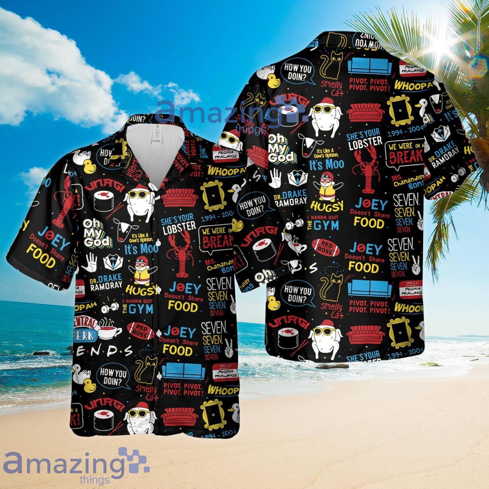 FTS94 Best Quotes Pattern Summer Set Hawaiian Shirt And Shorts Product Photo 1