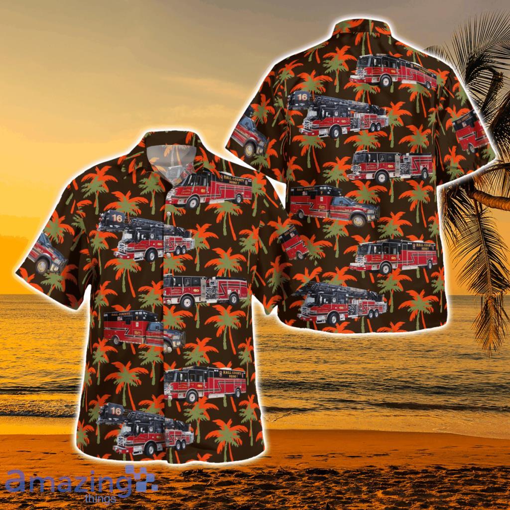 Gainesville, Georgia, Hall County Fire Services Hawaiian Shirt - Gainesville, Georgia, Hall County Fire Services Hawaiian Shirt Gainesville, Georgia, Hall County Fire Services Hawaiian Shirt - Gainesville, Georgia, Hall County Fire Services Hawaiian Shirt