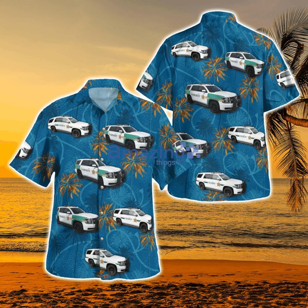 Galveston, Texas, Galveston County Sheriff's Office Hawaiian Shirt - Galveston, Texas, Galveston County Sheriff's Office Hawaiian Shirt