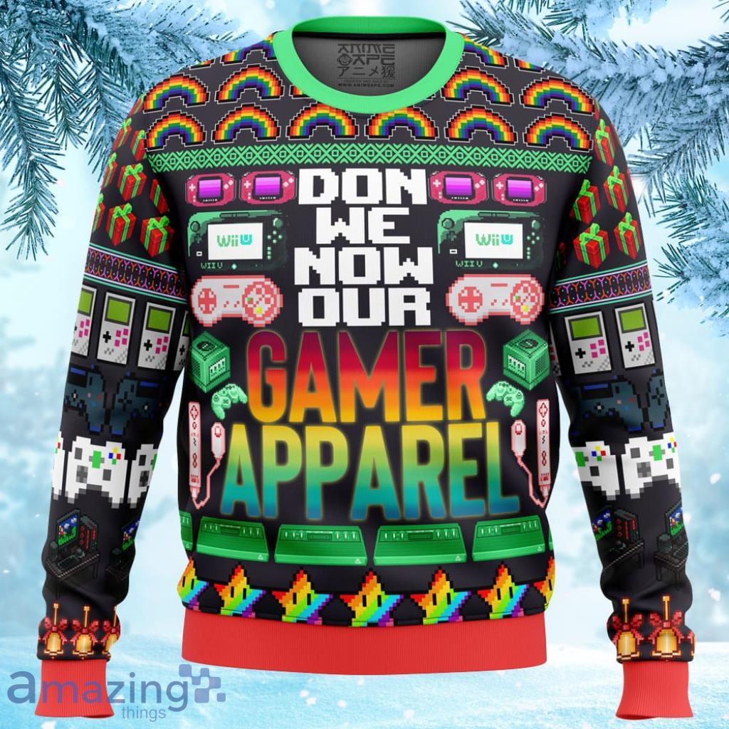 Gamer Apparel Ugly Christmas Sweater 3D - Gamer Apparel Ugly Christmas Sweater