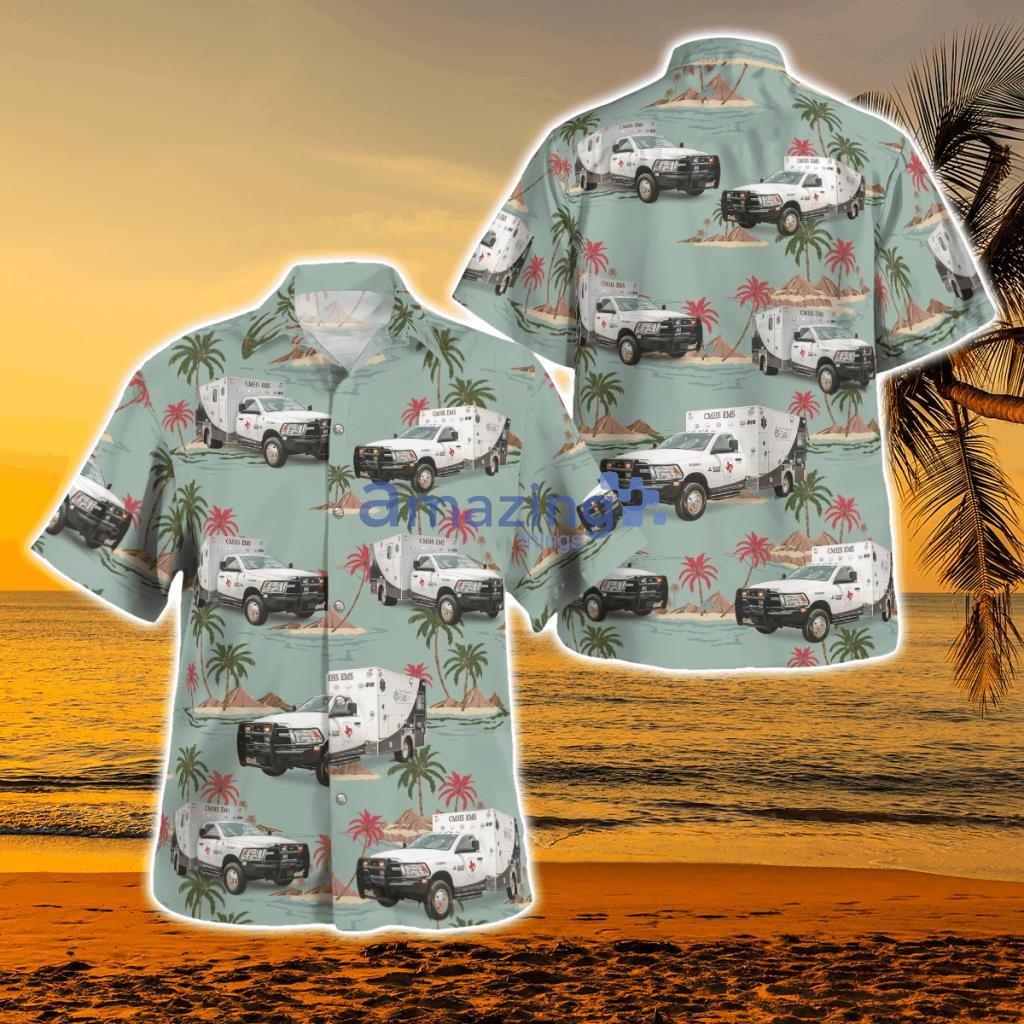 Gatesville, Texas, Coryell Memorial Healthcare System EMS Hawaiian Shirt - Gatesville, Texas, Coryell Memorial Healthcare System EMS Hawaiian Shirt