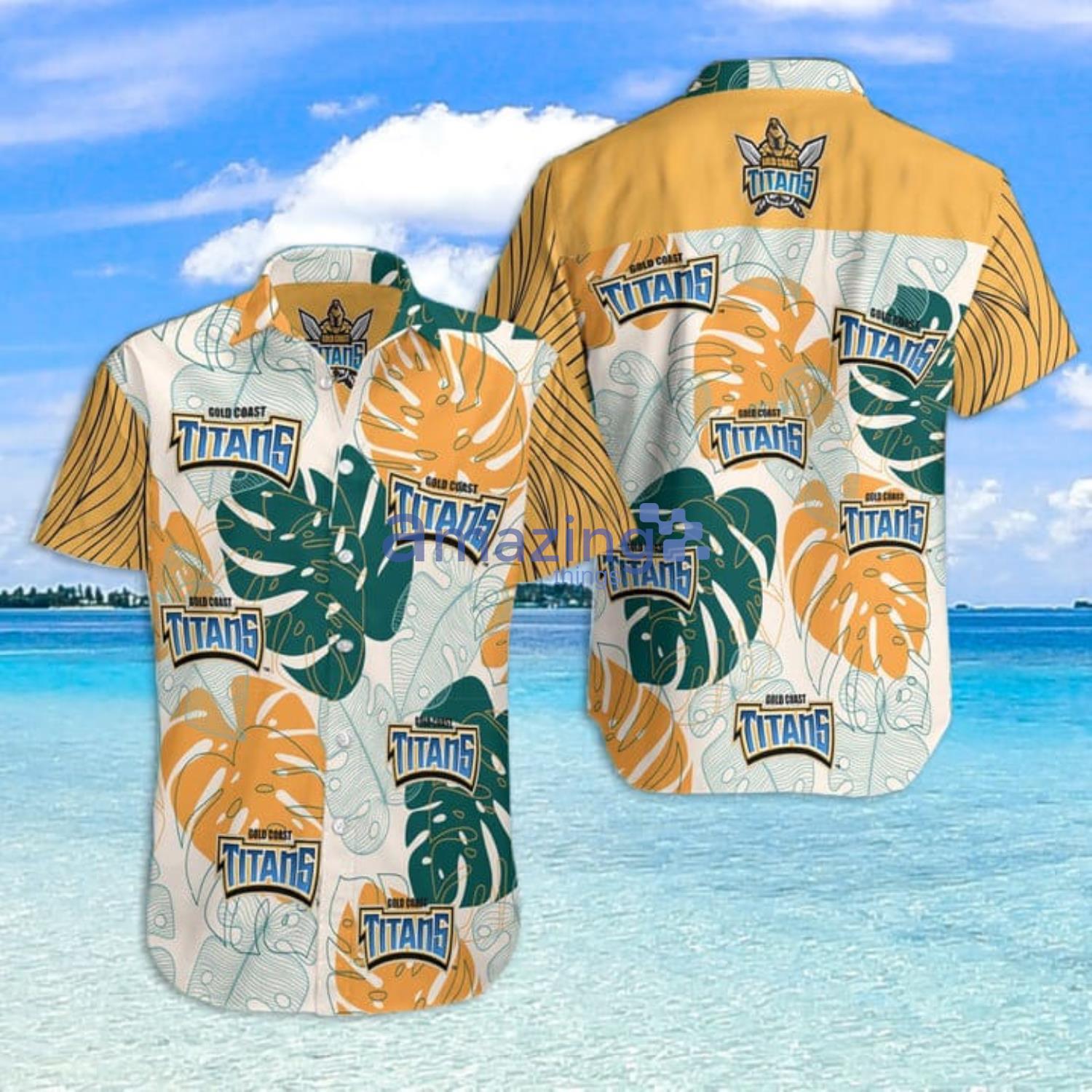 Gold Coast Titans Men And Women Hawaiian Shirt