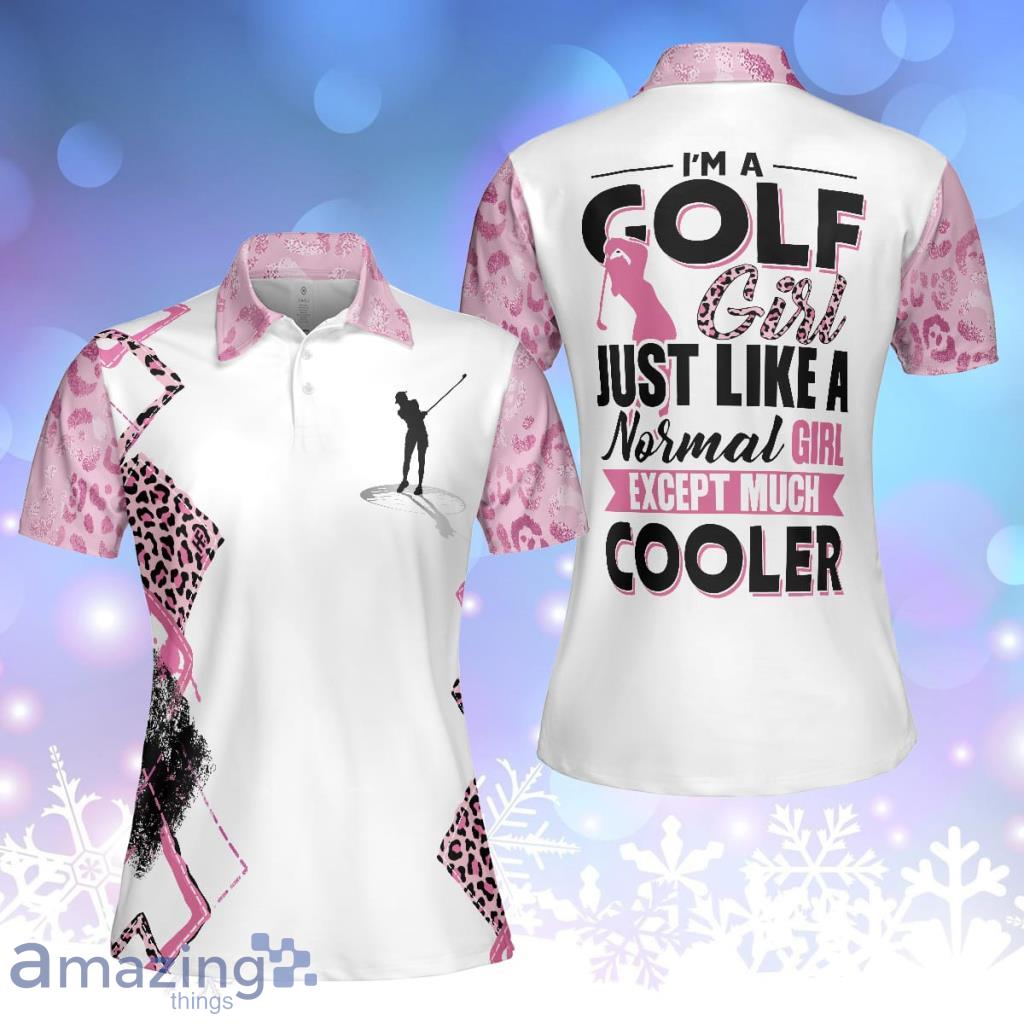 Golf Girls Are Cooler Leopard Pattern Polo Shirt For Women - Golf Girls Are Cooler Leopard Pattern Polo Shirt For Women Golf Girls Are Cooler Leopard Pattern Polo Shirt For Women - Golf Girls Are Cooler Leopard Pattern Polo Shirt For Women