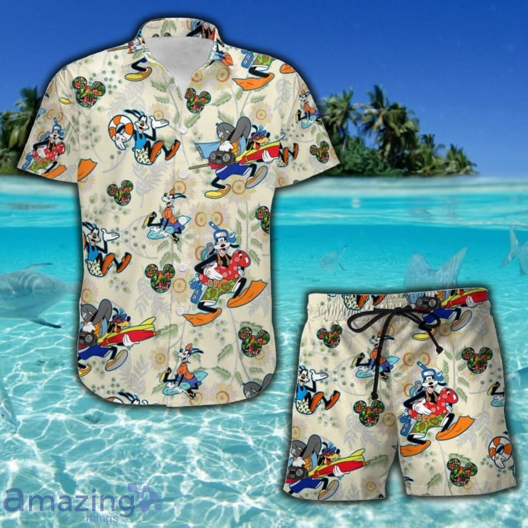 Pittsburgh Steelers Goofy Hawaiian Shirt and Shorts