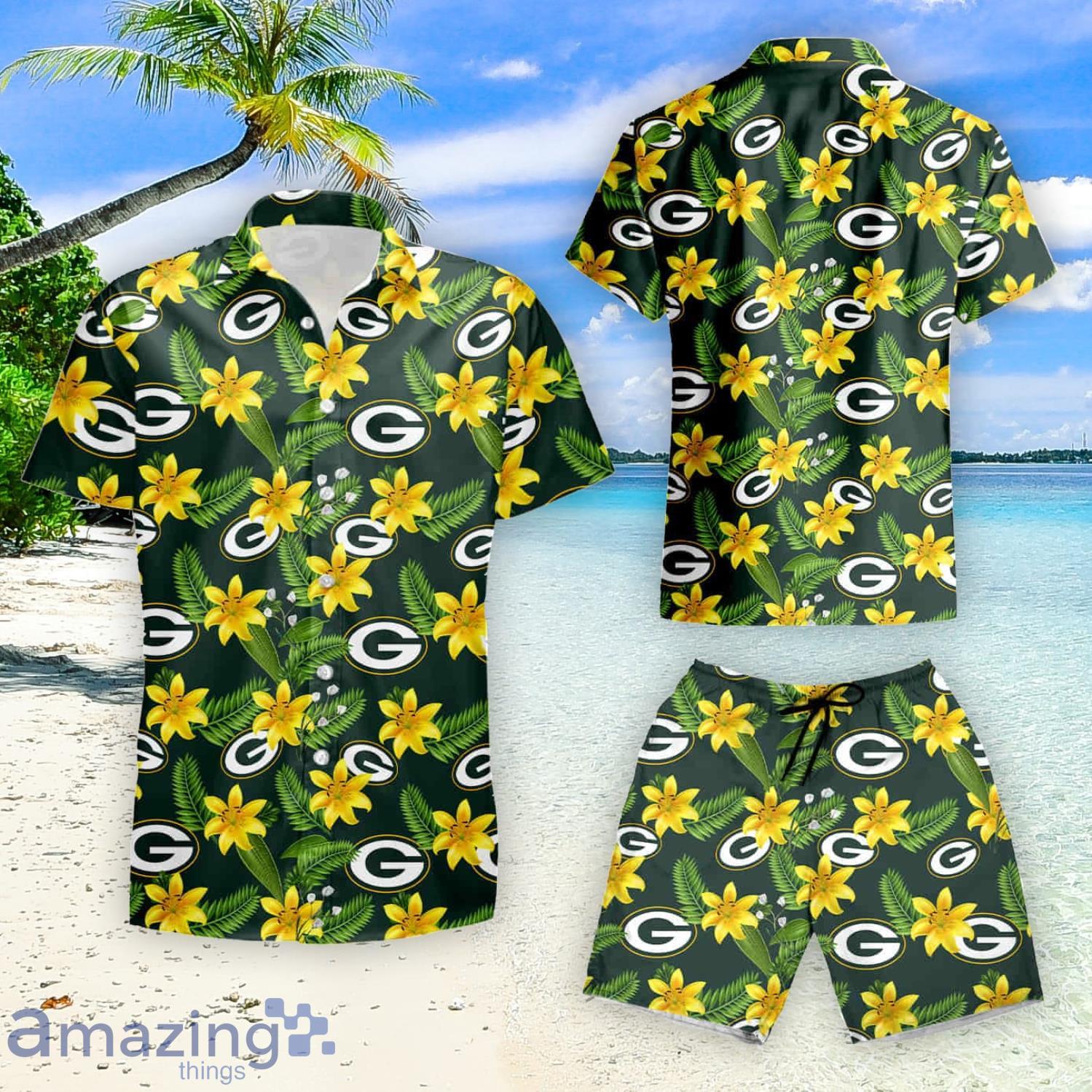 Green Bay Packers Hawaiian Shirt & Short