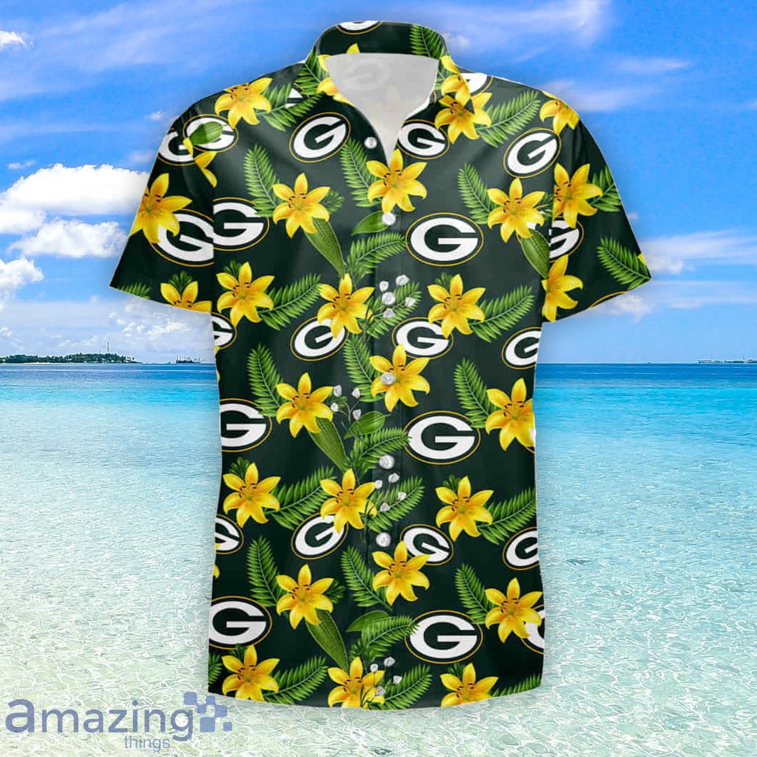 Green Bay Packers Aloha Island Unisex Hawaiian Shirt - Trendy Aloha