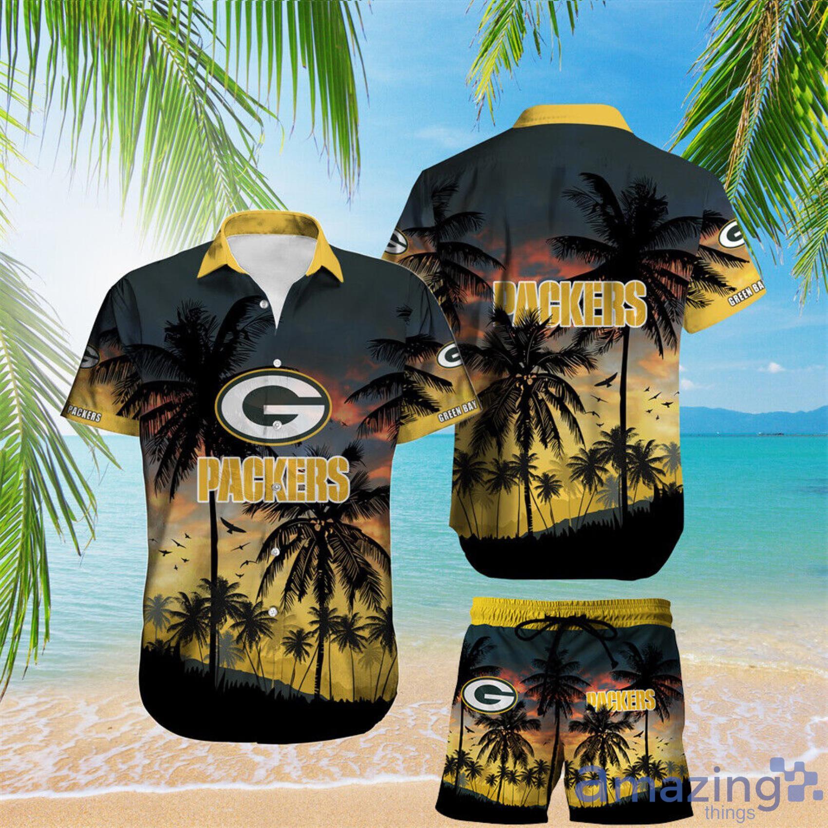 Nfl Green Bay Packers Hawaiian 2 Hawaii Summer Hawaiian Shirt And Short