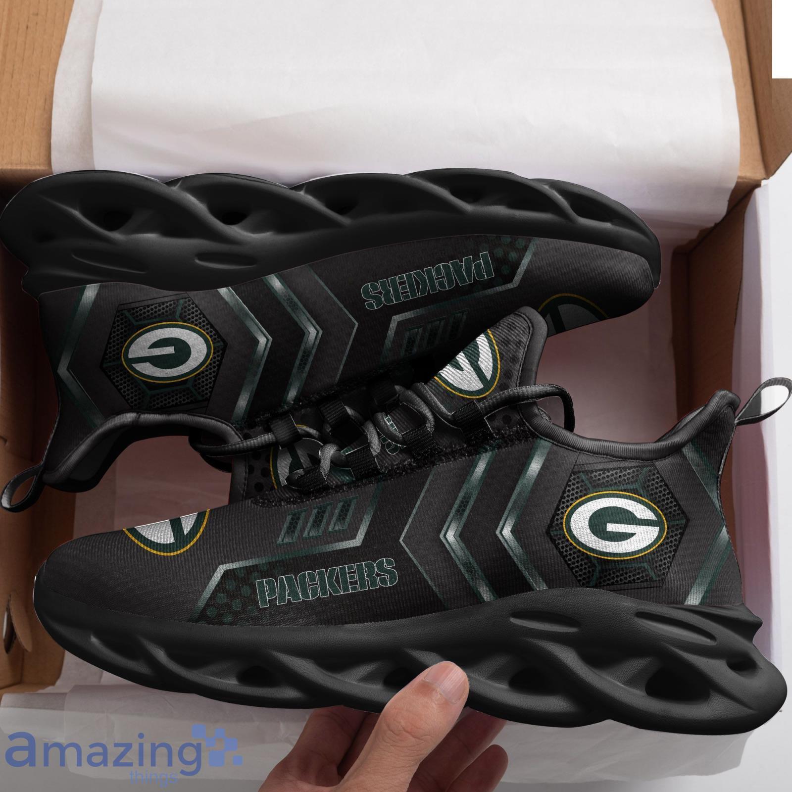Green Bay Packers Max Soul Shoes Sport Team Running Sneakers Gift For Men And Women image Green Bay Packers Max Soul Shoes Sport Team Running Sneakers Gift For Men And Women Product Photo 3