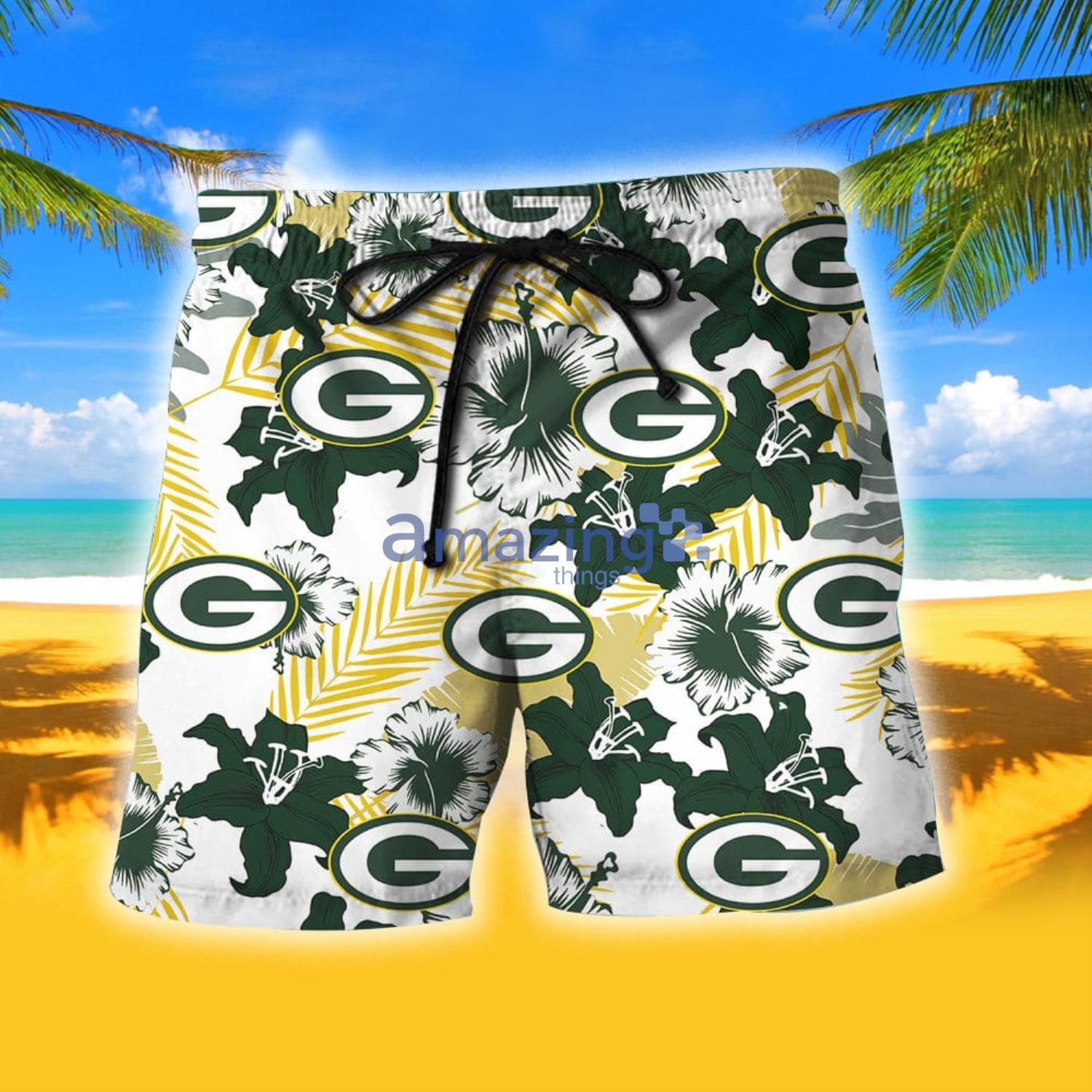 Green Bay Packers Nfl Tommy Bahama 2023 Summer Hawaiian Shirt And