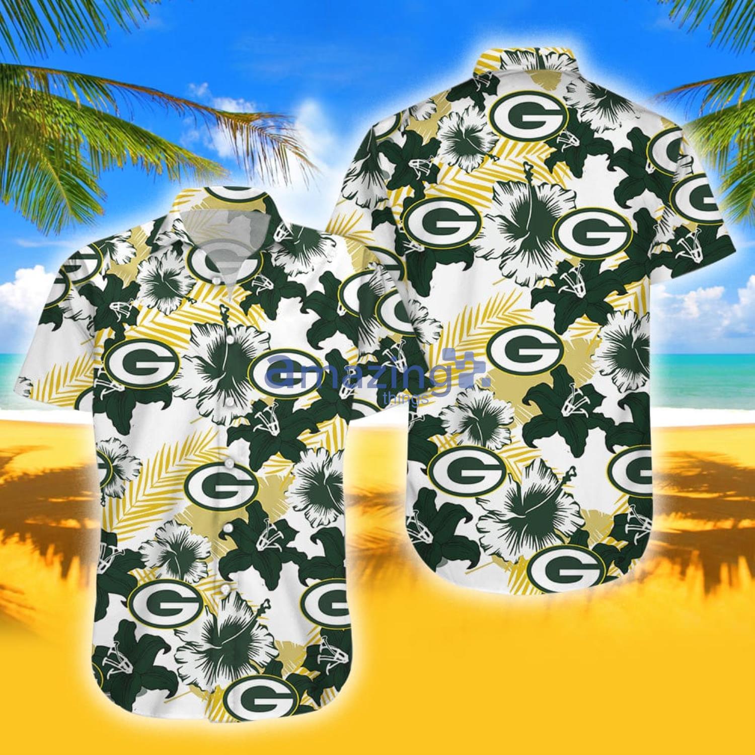 Green Bay Packers Nfl Tommy Bahama Hawaiian Shirt & Short