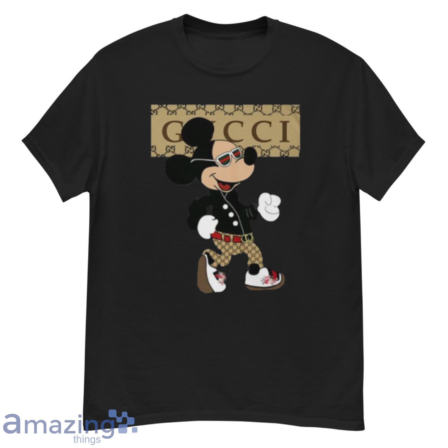 Gucci Mickey Mouse Walking Disney Unisex Long Sleeve