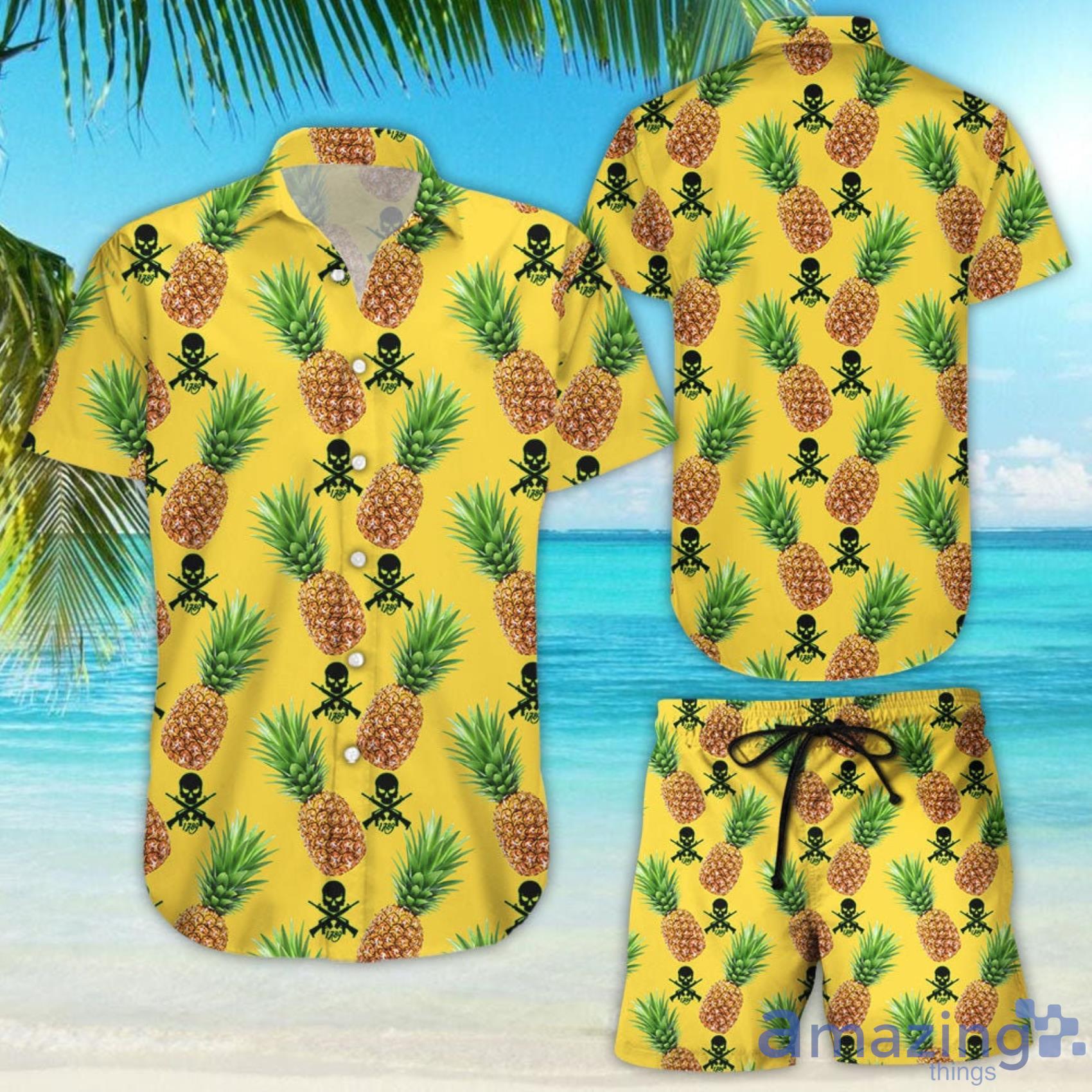 Pineapple Skull Hawaiian Shirt