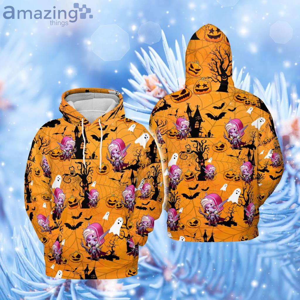Halloween Yellow Hoodie 3D - Halloween Yellow Hoodie 3D