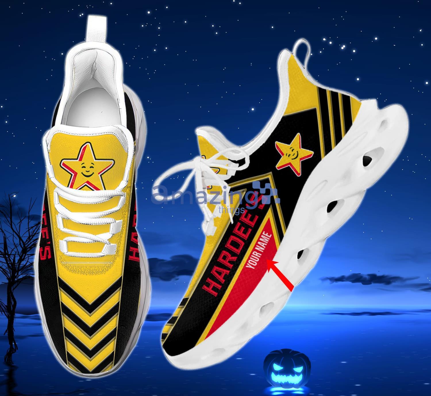Hardee's Chunky Sneakers Max Soul Shoes For Men And Women Custom Name image Hardee's Chunky Sneakers Max Soul Shoes For Men And Women Custom Name