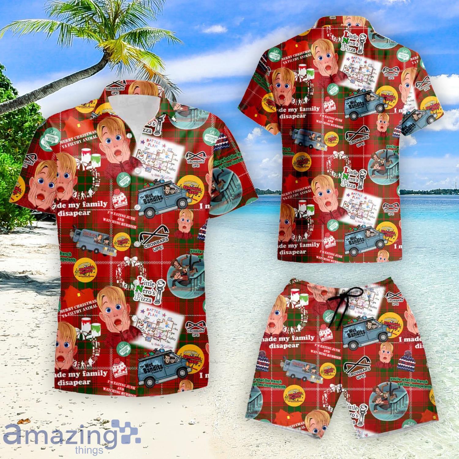 Hawaii Shirt Hot Home Alone Gt Vintage Hawaiian Shirt And Shorts