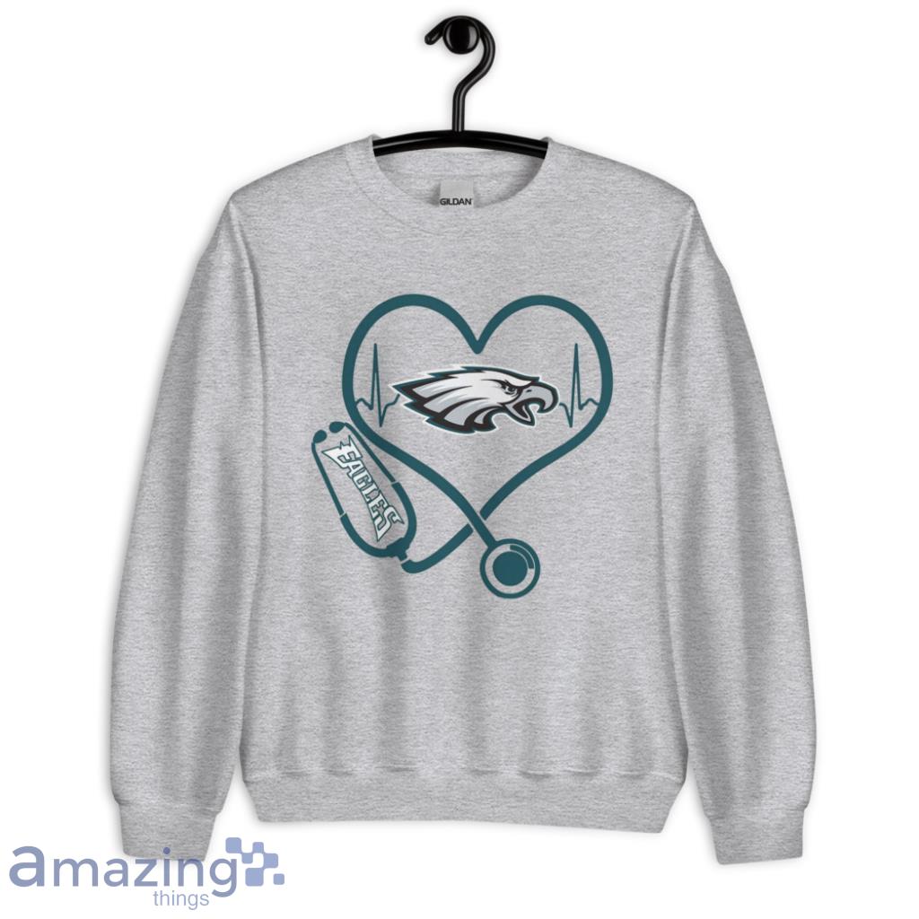 Heart Life Philadelphia Eagles NFL Shirt image Heart Life Philadelphia Eagles NFL Shirt - Unisex Heavy Blend Crewneck Sweatshirt