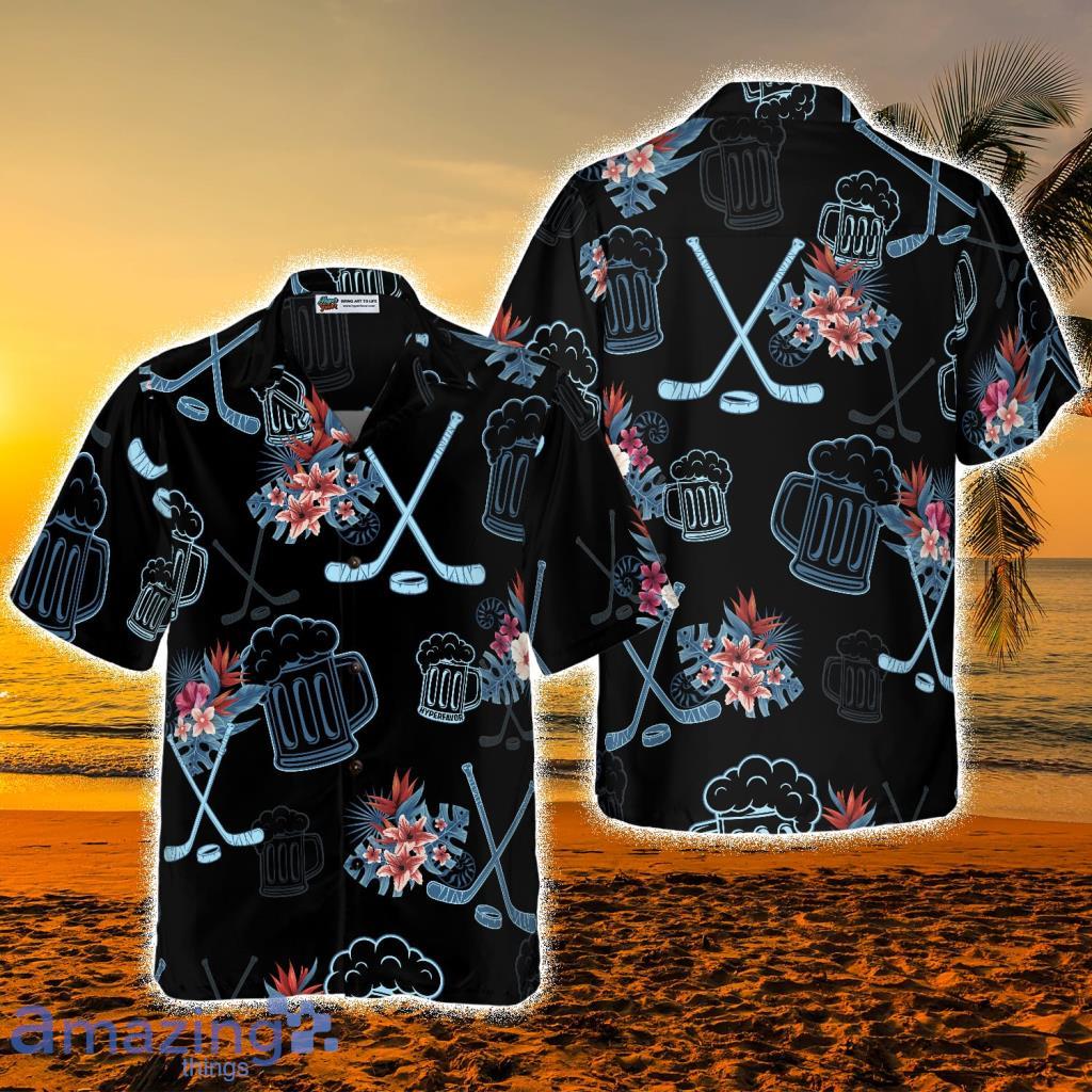 Hockey & Beer Tropical Tropical Hawaiian Shirt - Hockey & Beer Tropical Tropical Hawaiian Shirt Hockey & Beer Tropical Tropical Hawaiian Shirt - Hockey & Beer Tropical Tropical Hawaiian Shirt