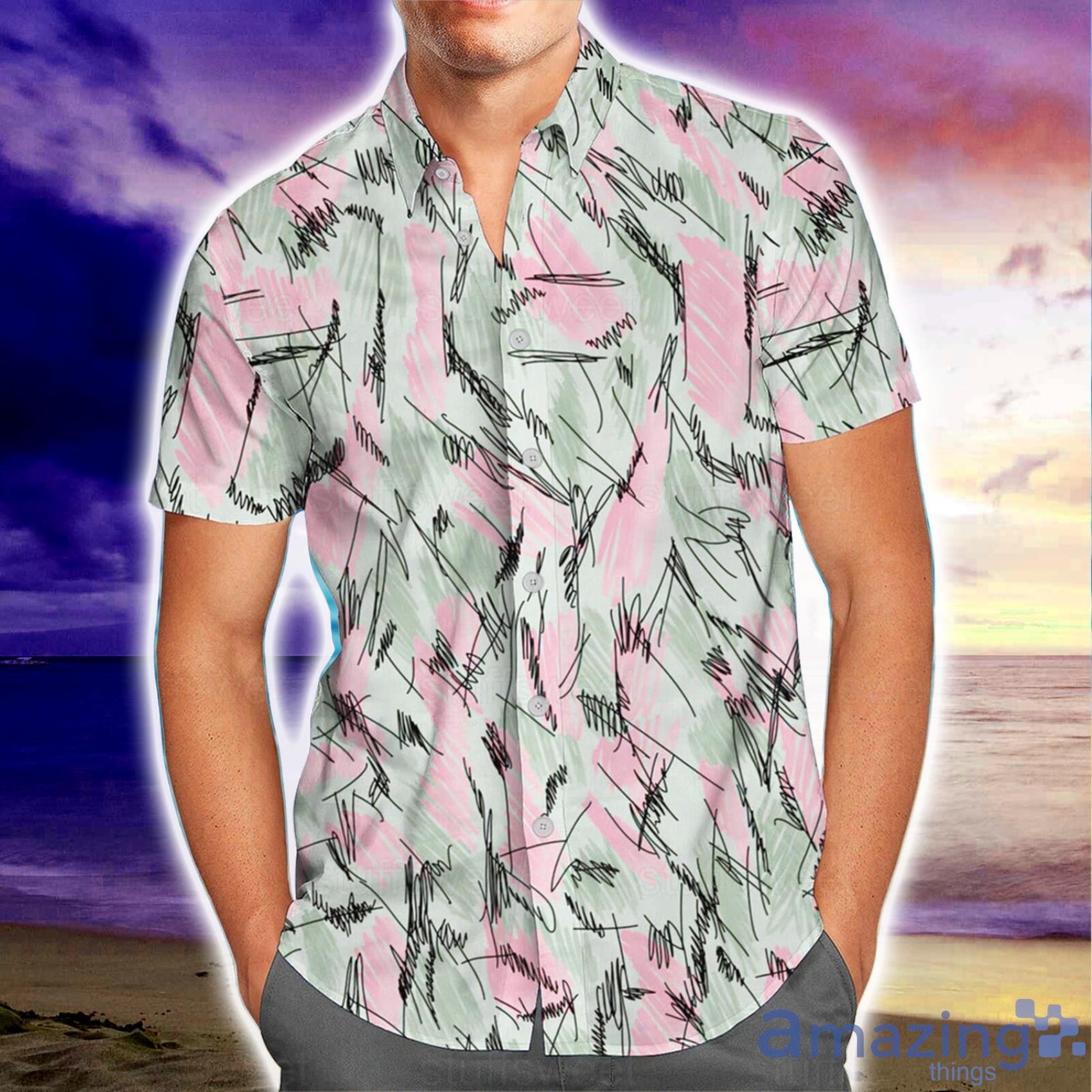 Hopper Horror Tropical Summer Hawaiian Shirt And Beach Short