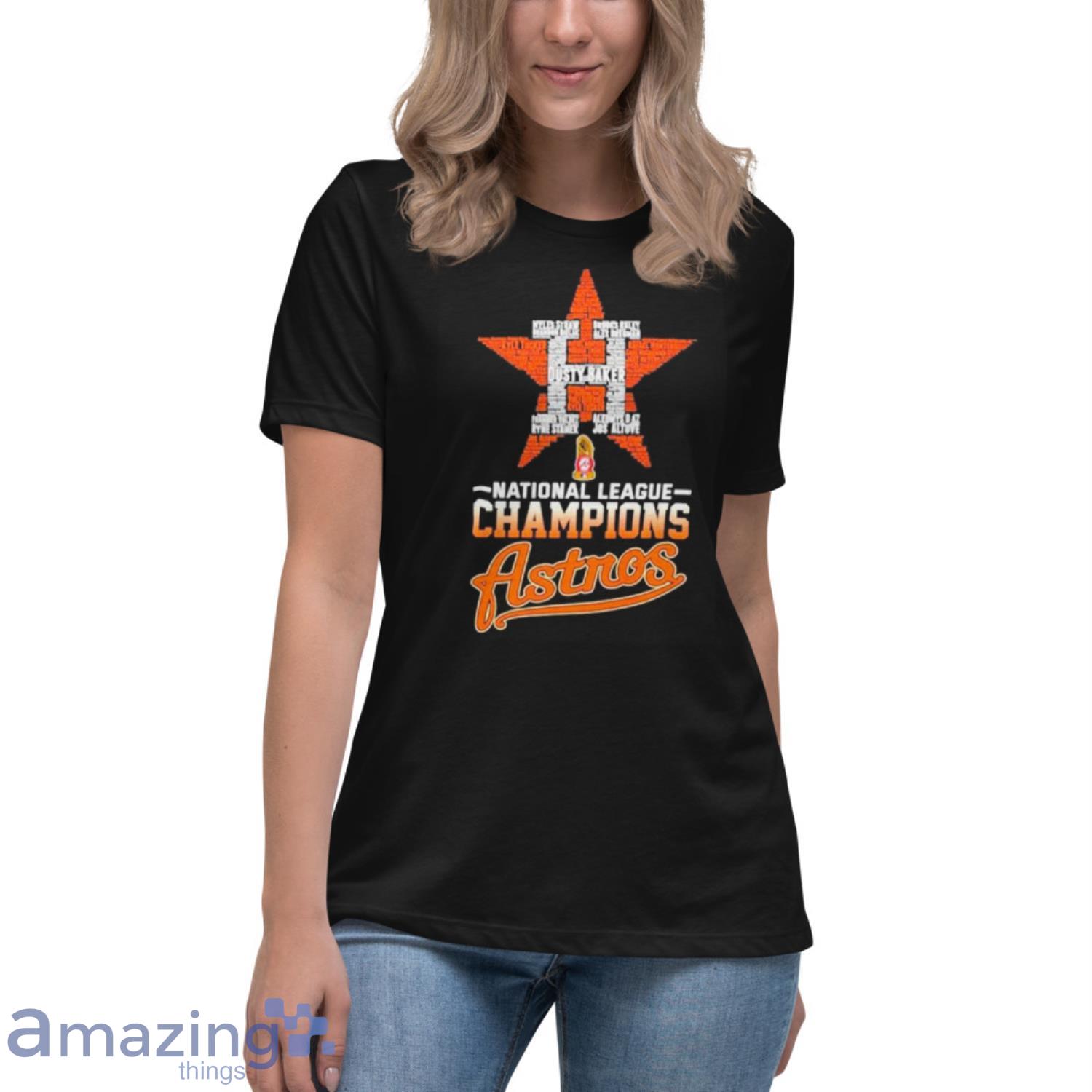 Houston astros baseball national league champions astros shirt