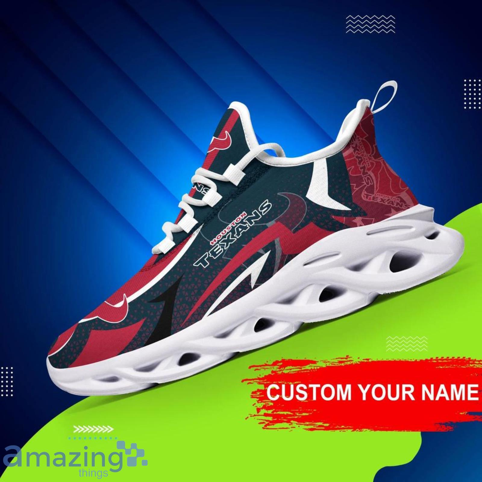 Houston Texans Nfl Max Soul Sneakers Sport Shoes