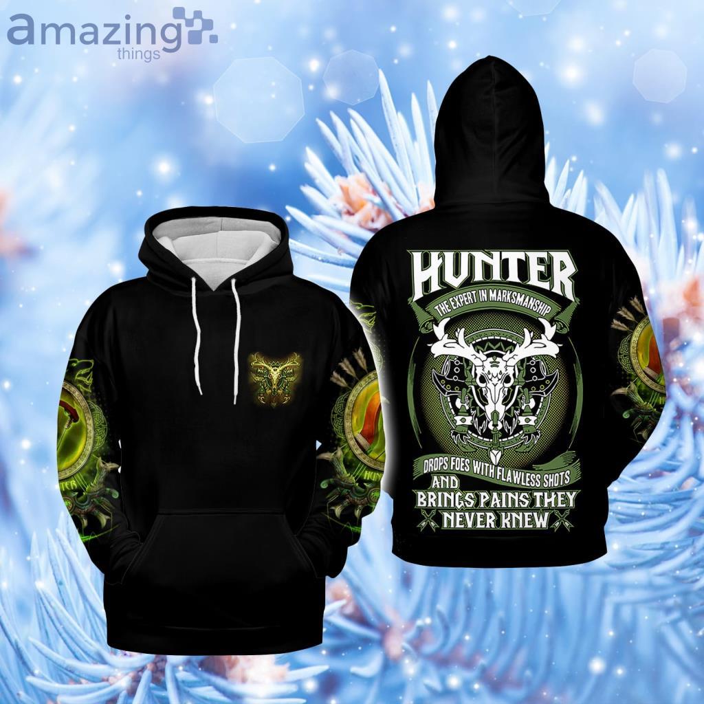 Hunter Edition WoW Hoodie 3D - Hunter Edition WoW Hoodie 3D