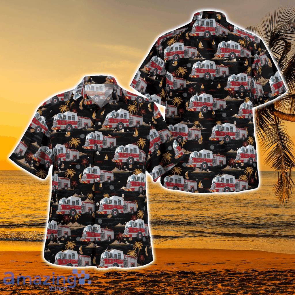 Idaho Kootenai County Fire & Rescue Hawaiian Shirt - Idaho Kootenai County Fire & Rescue Hawaiian Shirt